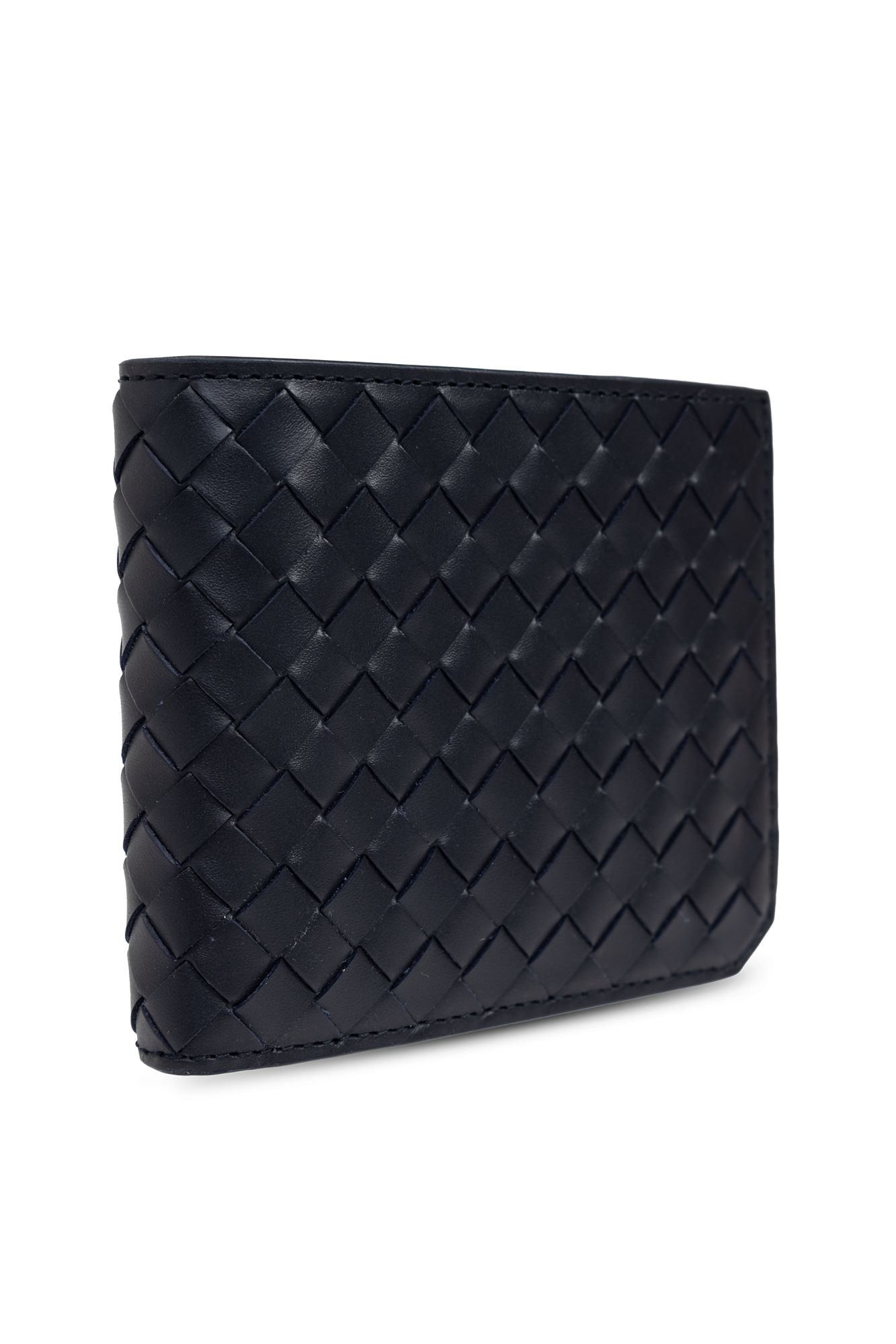☆BOTTEGA VENETA☆ Classic Intrecciato Half Wallet Navy 7969 s-l400.jpg